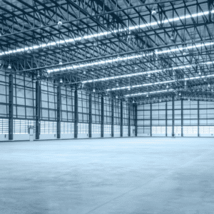Warehouse Fireproofing in the beginning stages