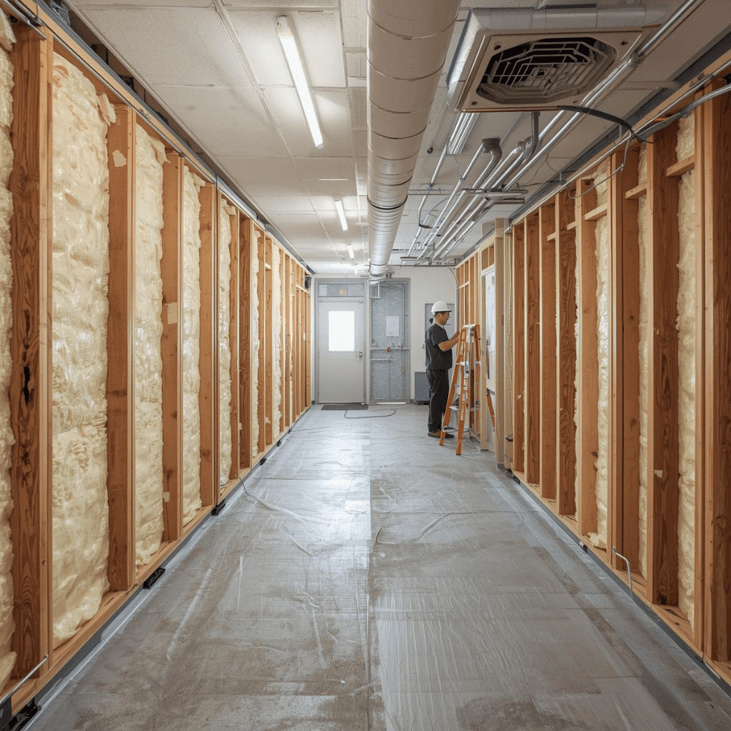 Medical building insulation