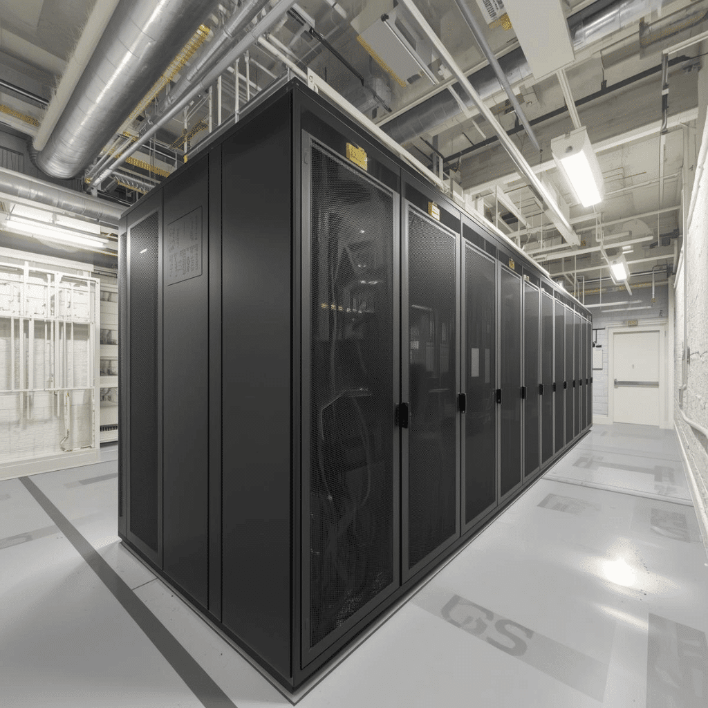 Spray foam insulation for data centers