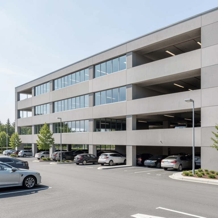 Parking Garage Fireproofing: Protecting Semi-Exposed Steel in Commercial Parking Structures