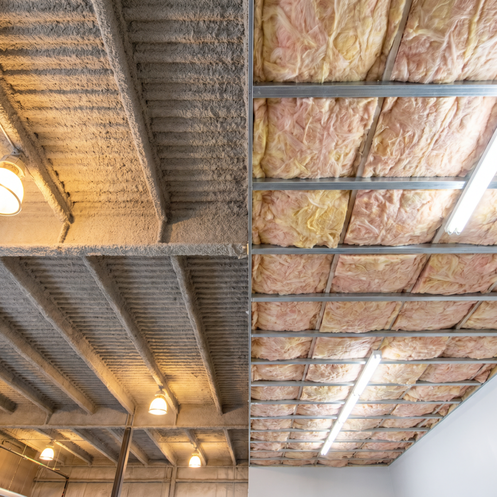 K-13 Vs Fiberglass Batts: Which Insulation Belongs On A Commercial Ceiling? 1 1fce8522 b698 49c6 88b9 78bb6b631620